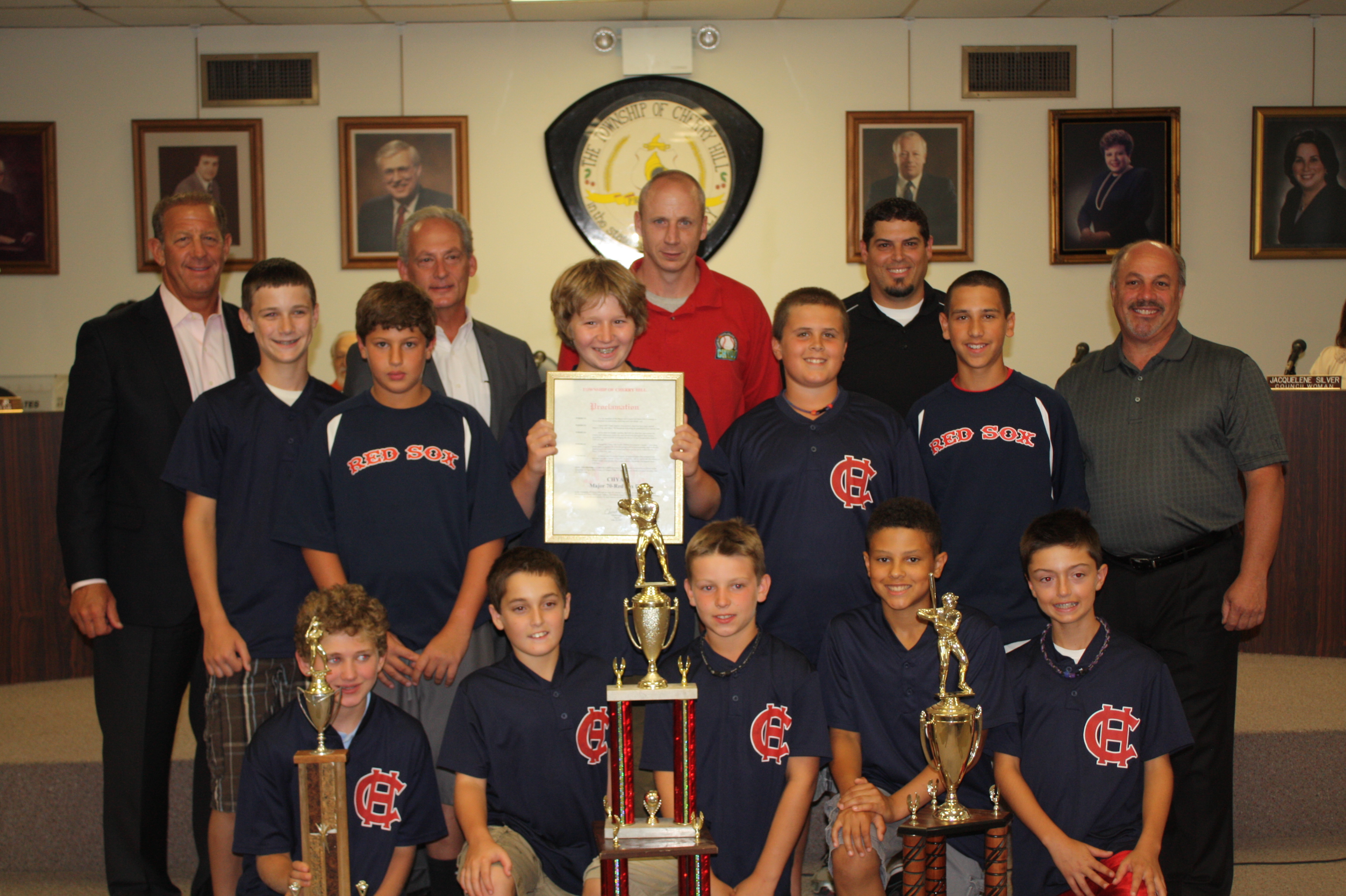 Proclamation CHYAA baseball team 4